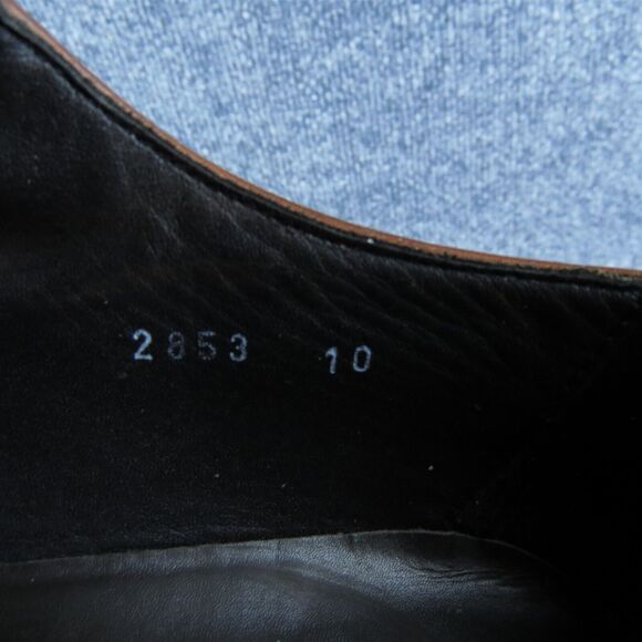 To Boot New York Men's Adam Derrick Derby Oxfords Brown Leather Size 10M Used - Picture 6 of 7